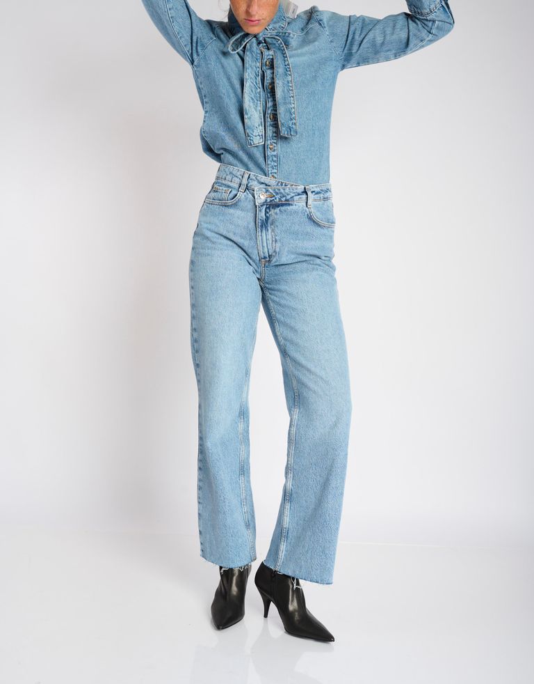 נעלי נשים - Jeffrey Campbell - מגפונים עם עקב LAVERNA - שחור1