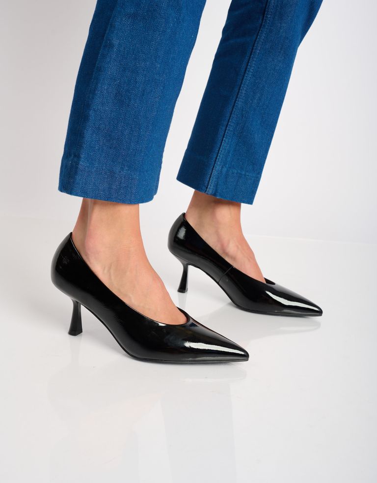 נעלי נשים -  - נעלי סירה עקב גבוה TIARE - שחור2