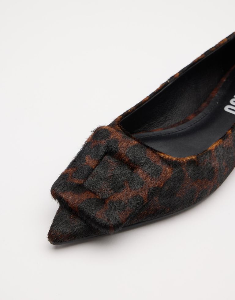 נעלי נשים - Bibi lou - נעלי סירה עם הדפס BONNIE - נמר1