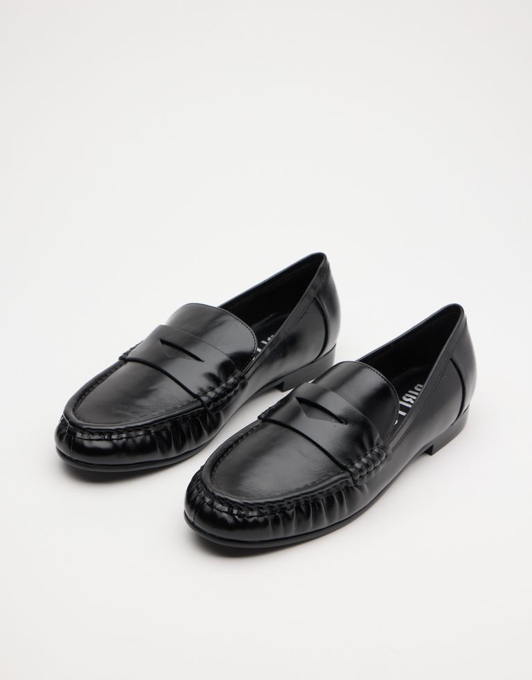 נעלי נשים - Bibi lou - נעלי מוקסין LYRA - שחור2