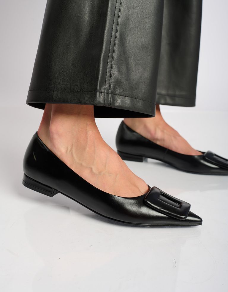 נעלי נשים -  - נעלי סירה שטוחות BONNIE - שחור3