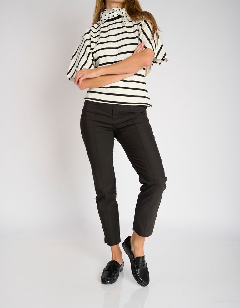 נעלי נשים - Bibi lou - נעלי מוקסין LYRA - שחור3