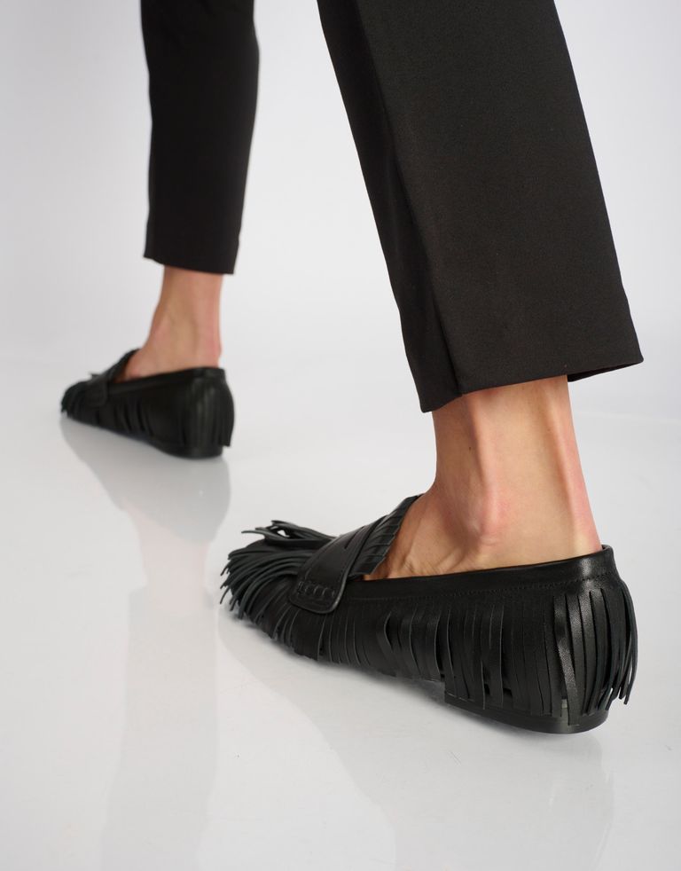 נעלי נשים -  - נעלי מוקסין MIZAR - שחור4