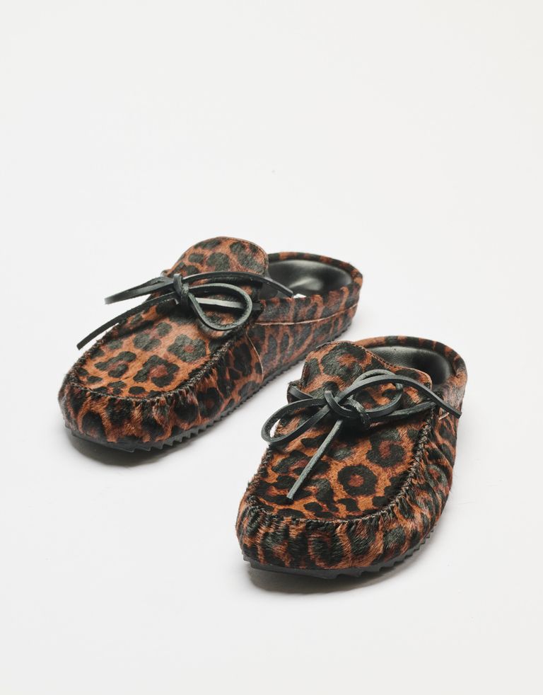 נעלי נשים -  - כפכפים עם הדפס ALEXIA - נמר4