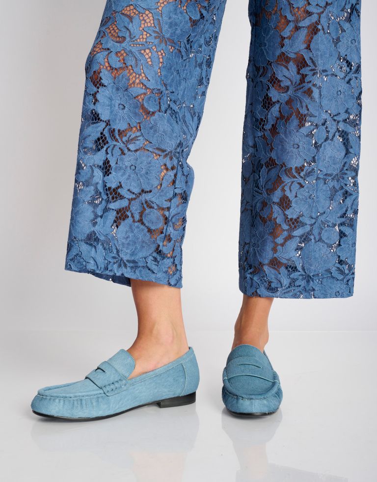 נעלי נשים - Bibi lou - נעלי מוקסין פוני LYRA - תכלת3