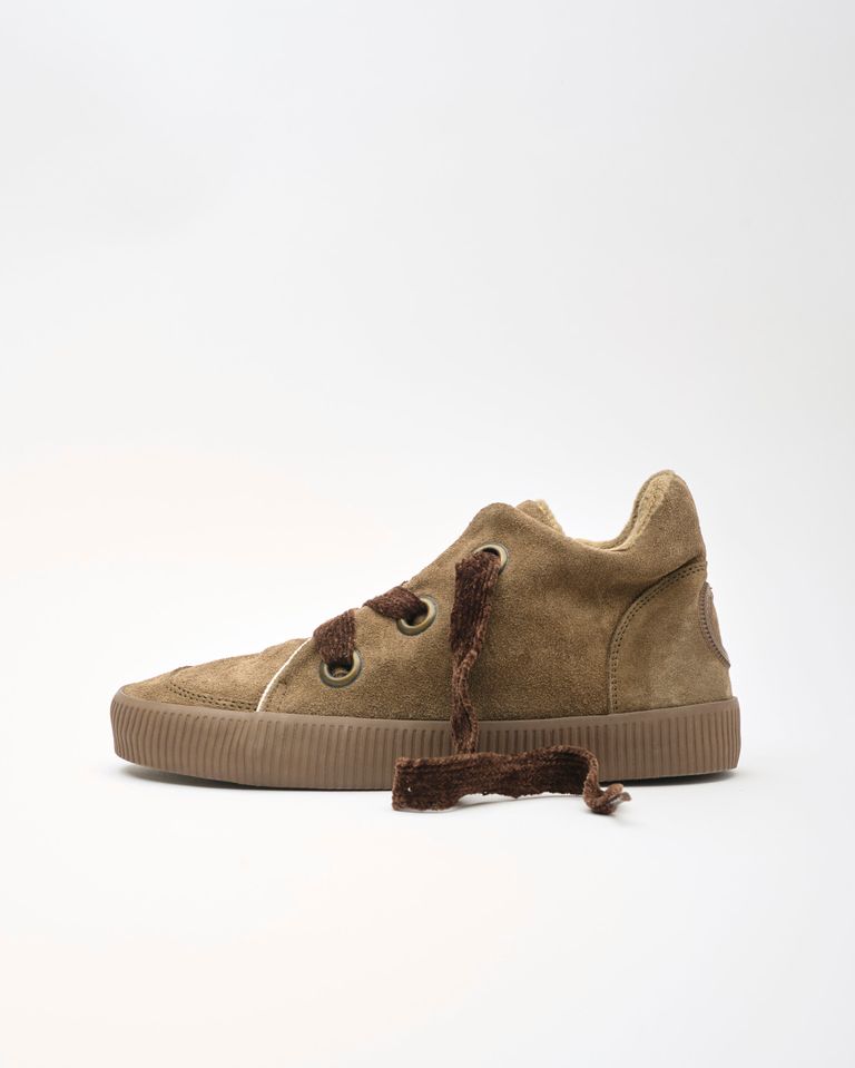 נעלי נשים - Aro - מגפונים עם שרוכים NOELLE - חום2