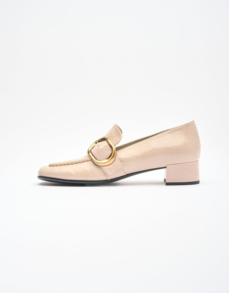 נעלי נשים - Jeffrey Campbell - נעלי מוקסין DOCILE - אפור2