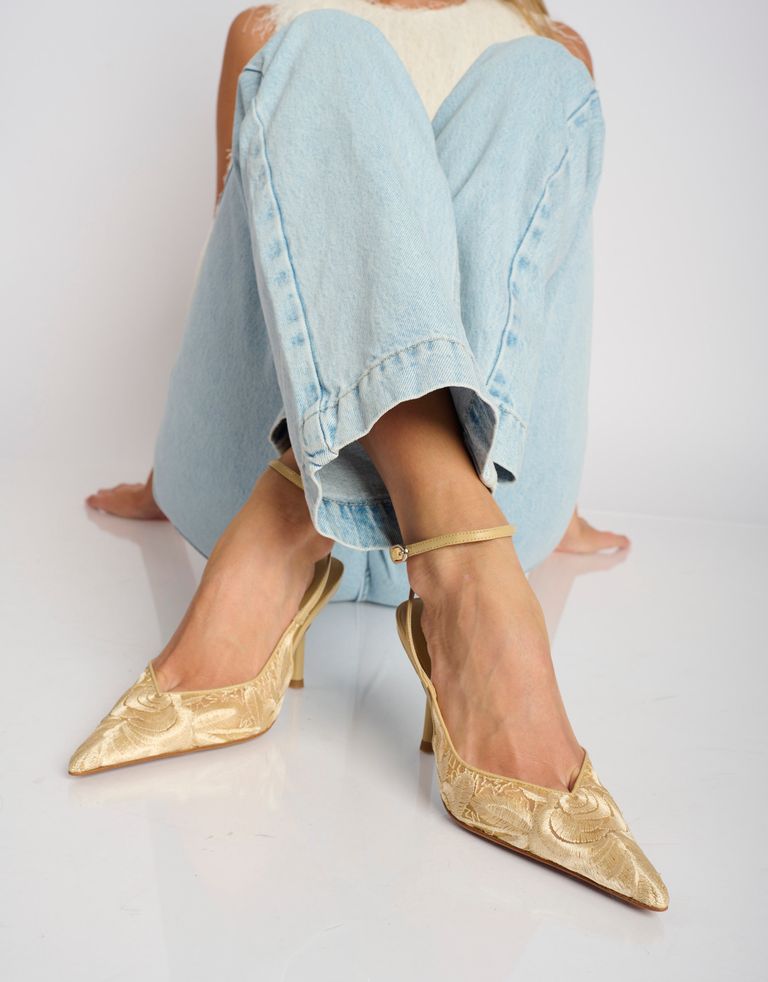 נעלי נשים - Jeffrey Campbell - נעלי סירה תחרה EXEC-L - ניוד1