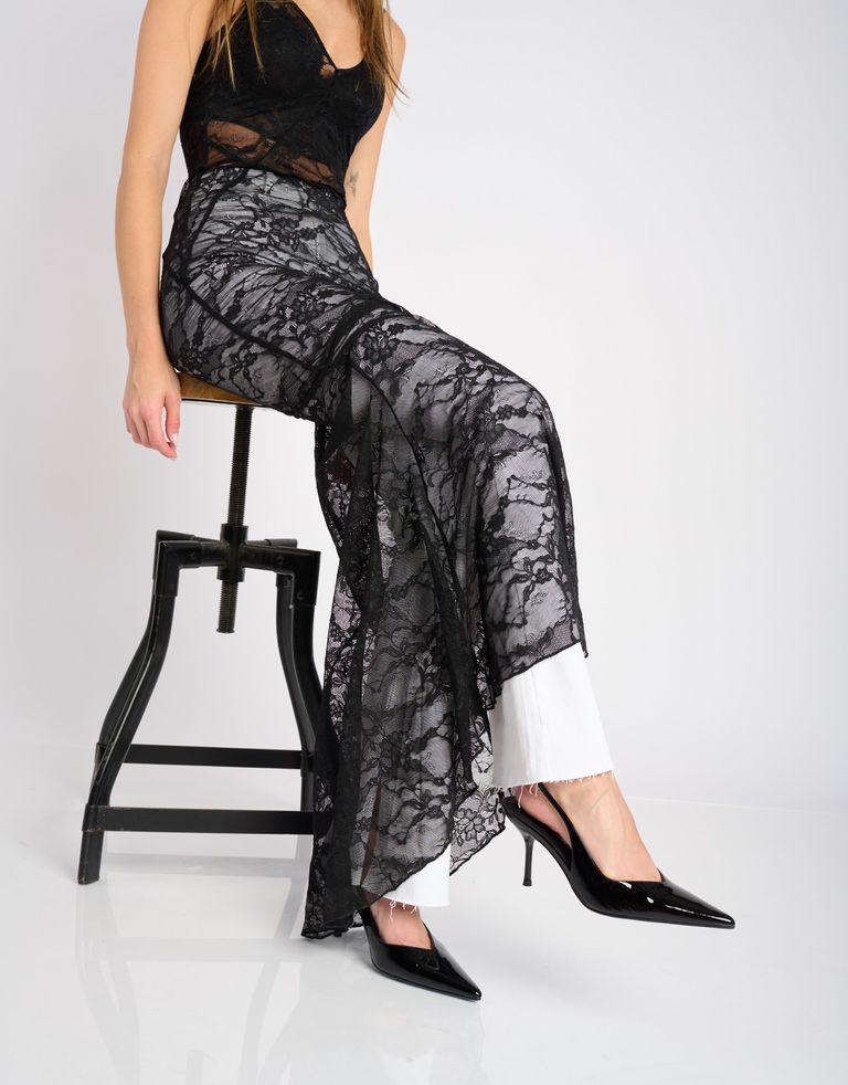 נעלי נשים - Jeffrey Campbell - נעלי סירה לק EXECUTIVE - שחור2