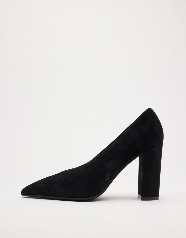 נעלי נשים - Jeffrey Campbell - נעלי סירה עם עקב SPECTRE - שחור2