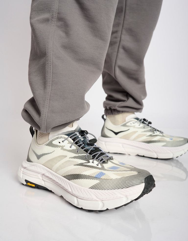 נעלי גברים - Hoka - סניקרס MAFATE SPEED4 LITE - לבן   שחור3