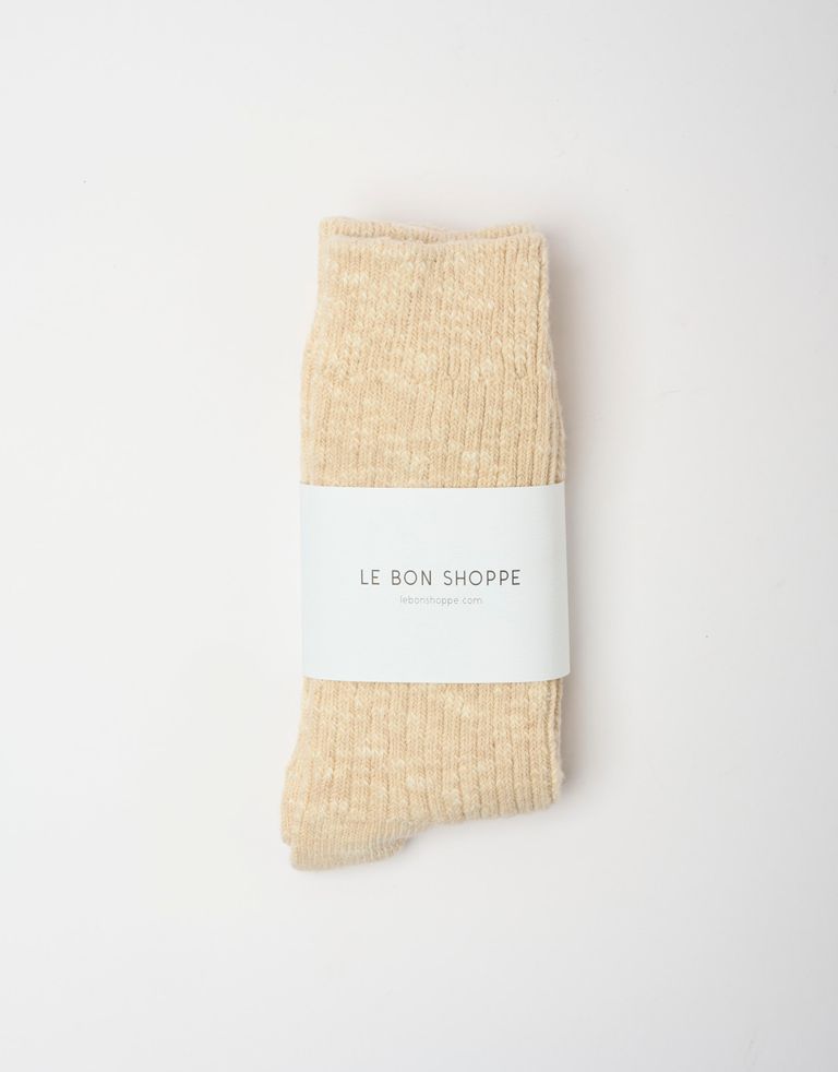 נעלי נשים - Le Bon Shoppe - גרביים COTTAGE - בז'1