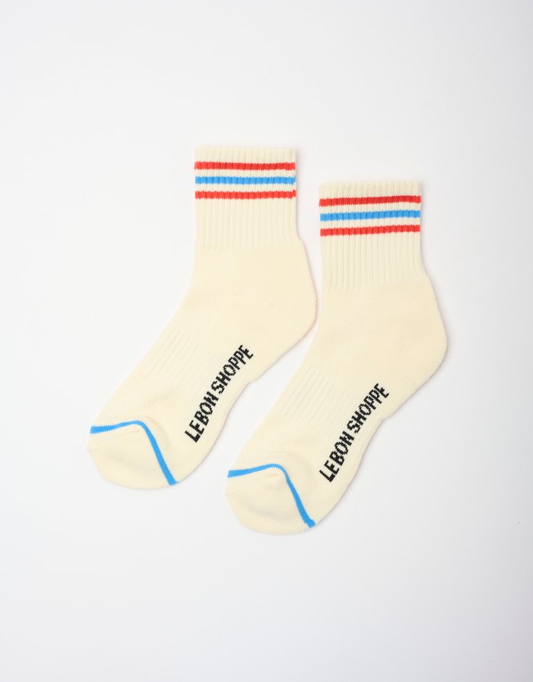 נעלי נשים - Le Bon Shoppe - גרביים GIRLFRIEND - אופוויט4