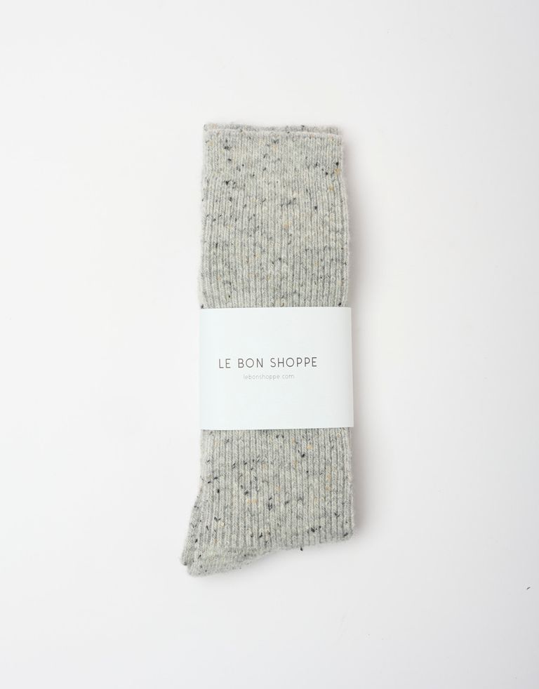 נעלי נשים -  - גרביים SNOW - אפור   שחור1