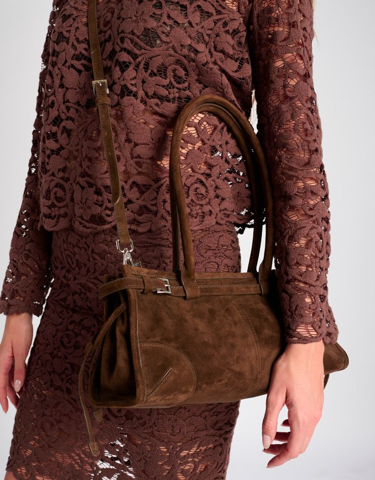 נעלי נשים - Jeffrey Campbell - תיק צד  PESKY - חום3