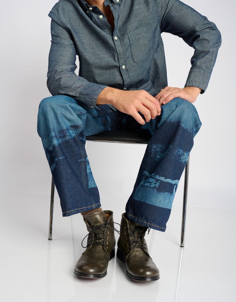 נעלי גברים - A.S. 98 - נעליים גבוהות CLASH - אפור כהה2