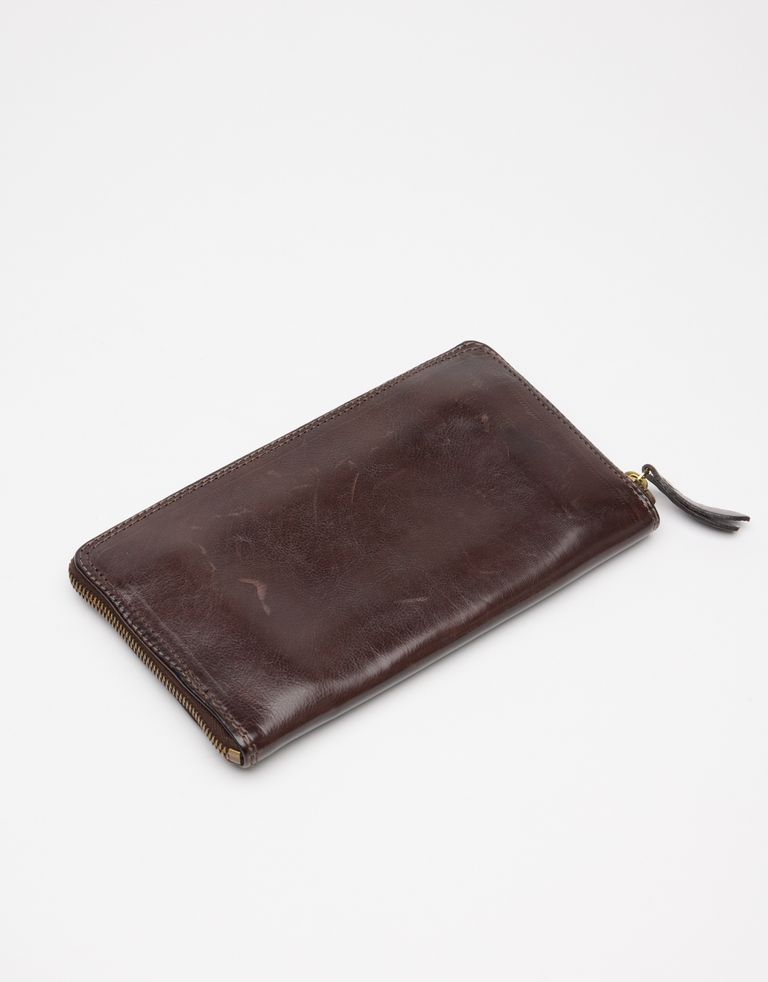 נעלי נשים - A.S. 98 - ארנק עור מלבני גדול - חום כהה3