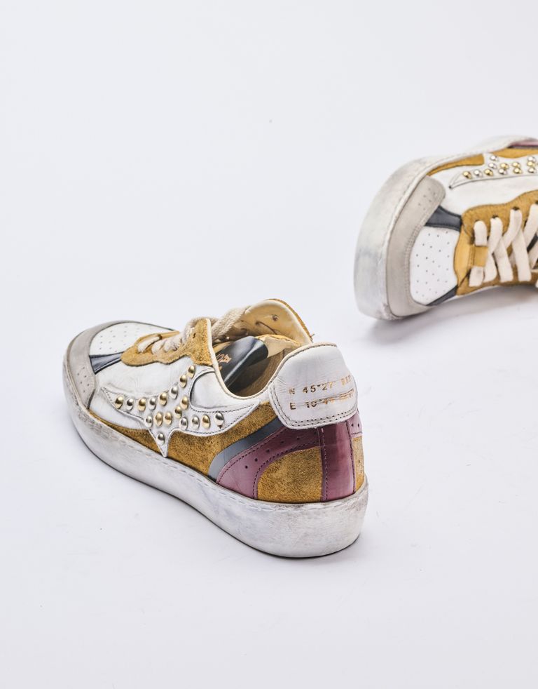 נעלי נשים - A.S. 98 - סניקרס GOBACK - קאמל3