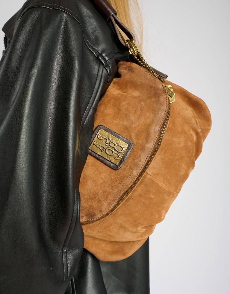 נעלי נשים - A.S. 98 - תיק צד קטן CARMINE - קאמל2