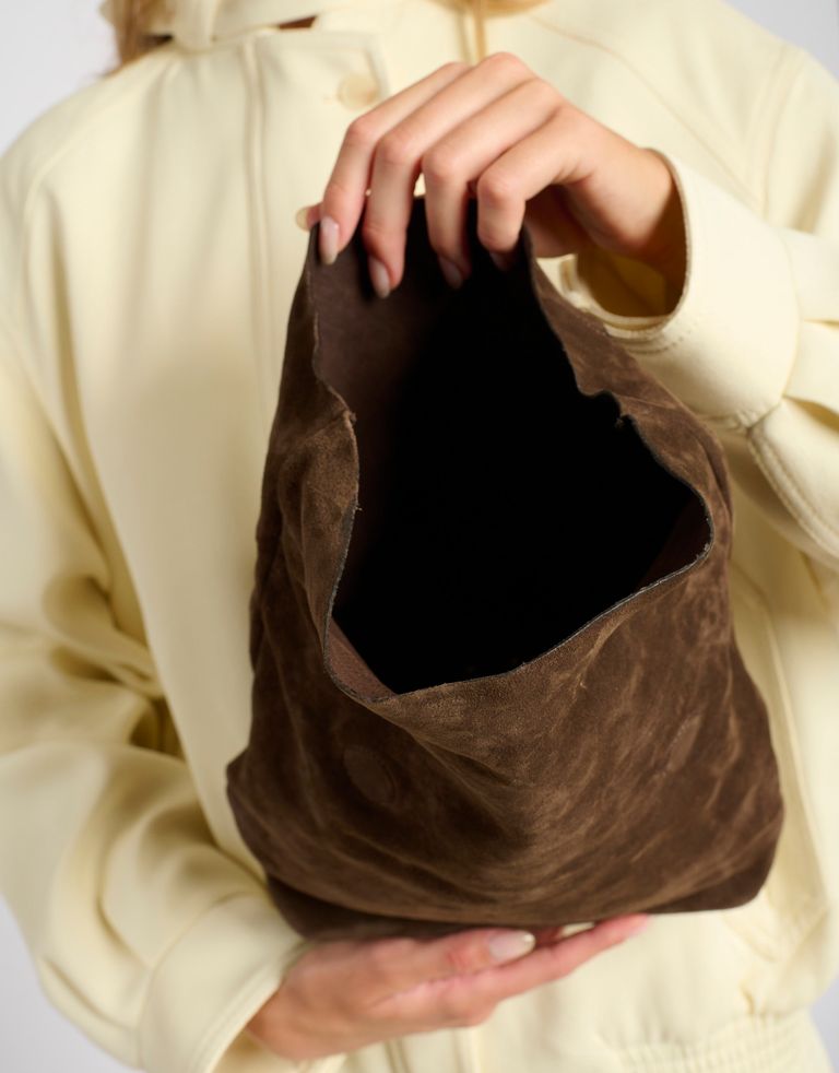 נעלי נשים - A.S. 98 - תיק קלאטצ' KARINA - חום כהה4