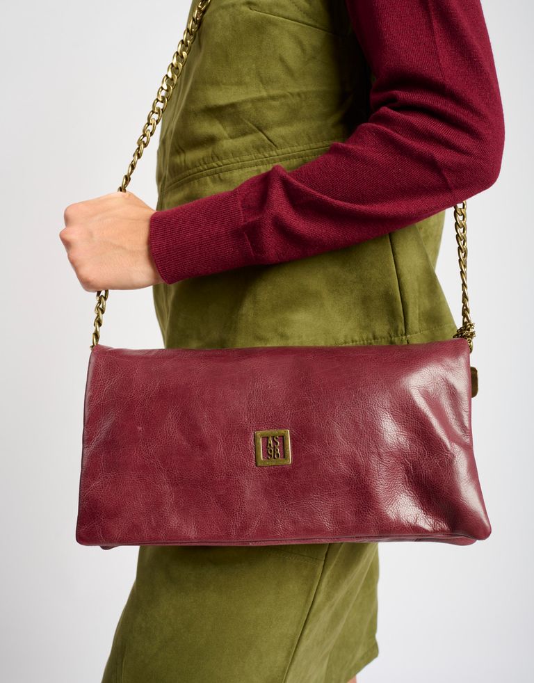 נעלי נשים - A.S. 98 - תיק צד MARIA - בורדו1