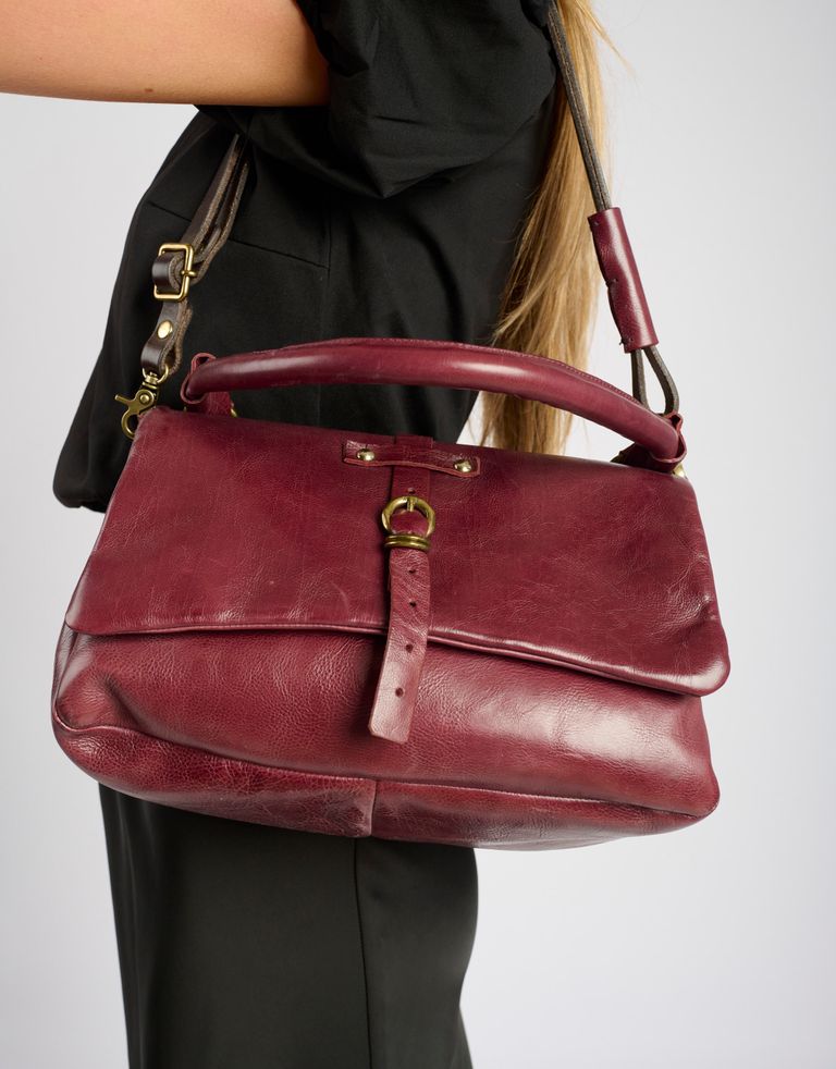 נעלי נשים - A.S. 98 - תיק צד MIA - בורדו1