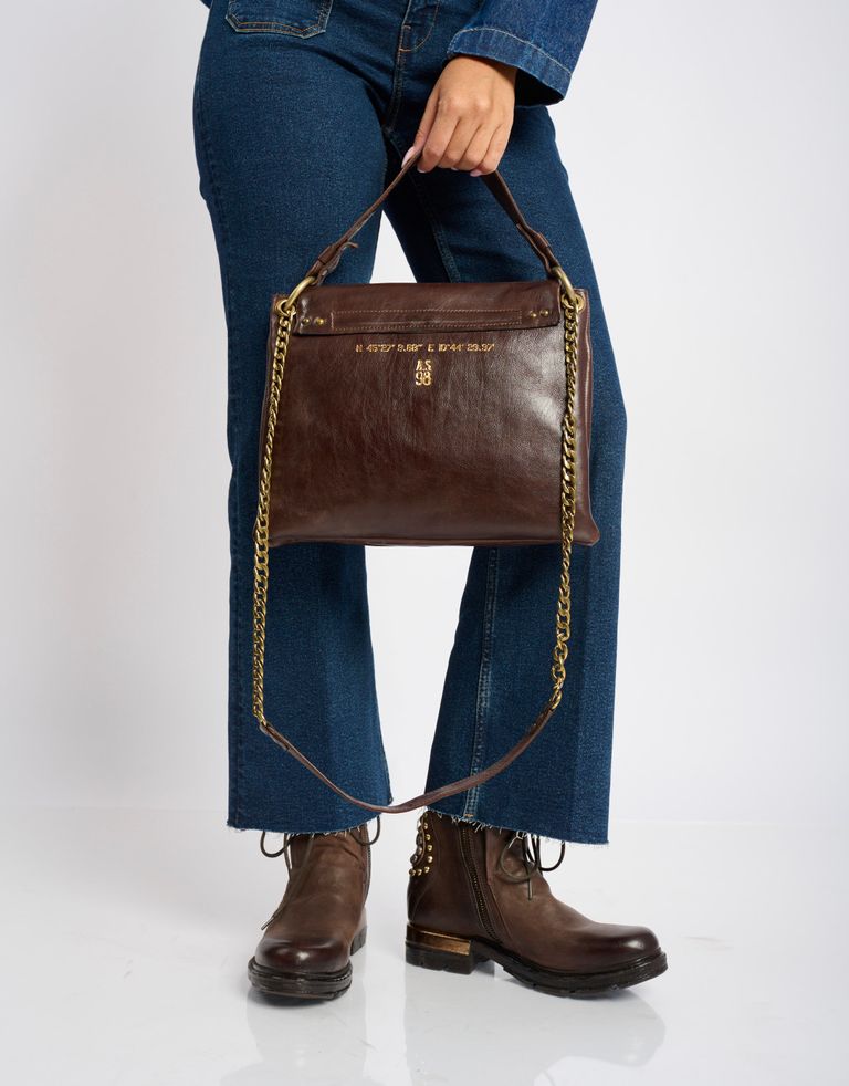 נעלי נשים - A.S. 98 - תיק צד SOFIA - חום כהה3