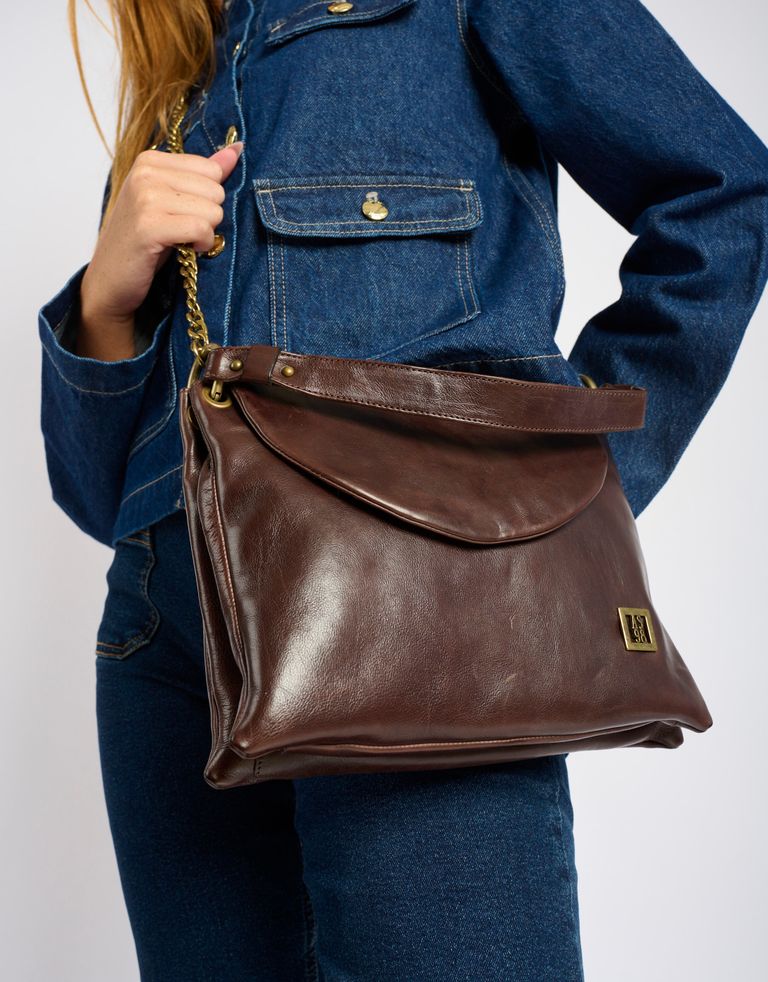 נעלי נשים - A.S. 98 - תיק צד SOFIA - חום כהה4