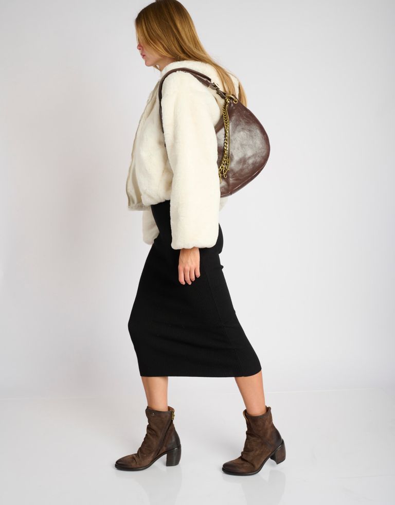 נעלי נשים - A.S. 98 - תיק צד CHIARA - חום כהה4