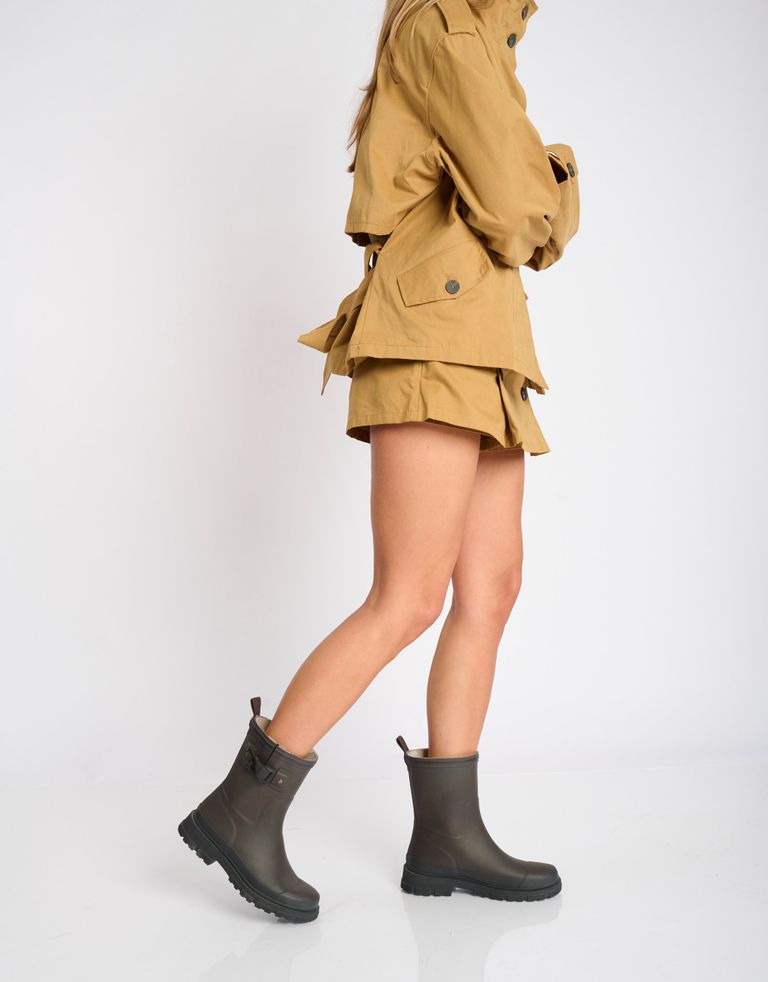 נעלי נשים - Verbenas - מגפי גומי LINA - חום1