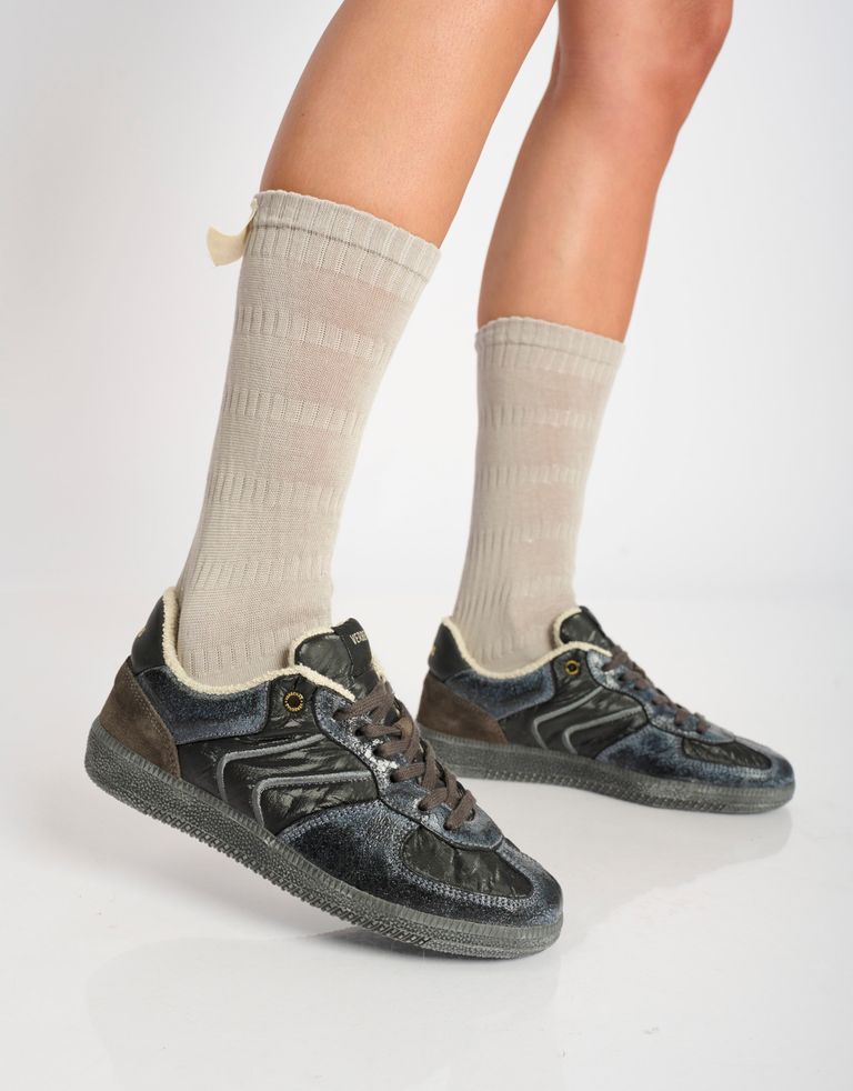 נעלי נשים - Verbenas - סניקרס SORA SKAT - אפור כהה1