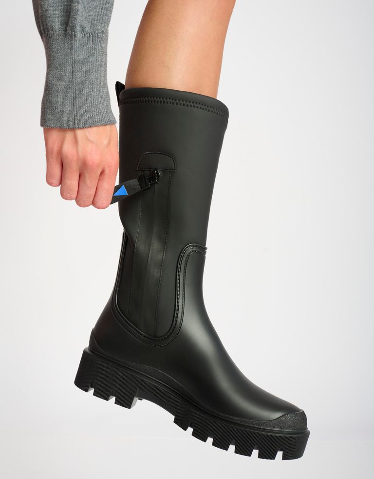 נעלי נשים - Verbenas - מגפי גומי MIZU - שחור4