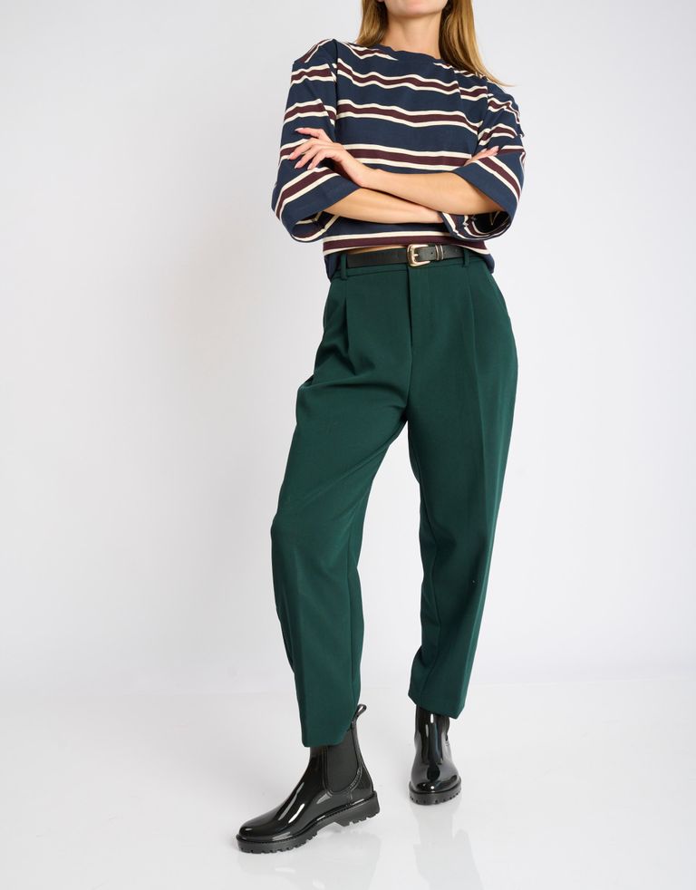 נעלי נשים - Verbenas - מגפוני גומי GAUDI לק - שחור2