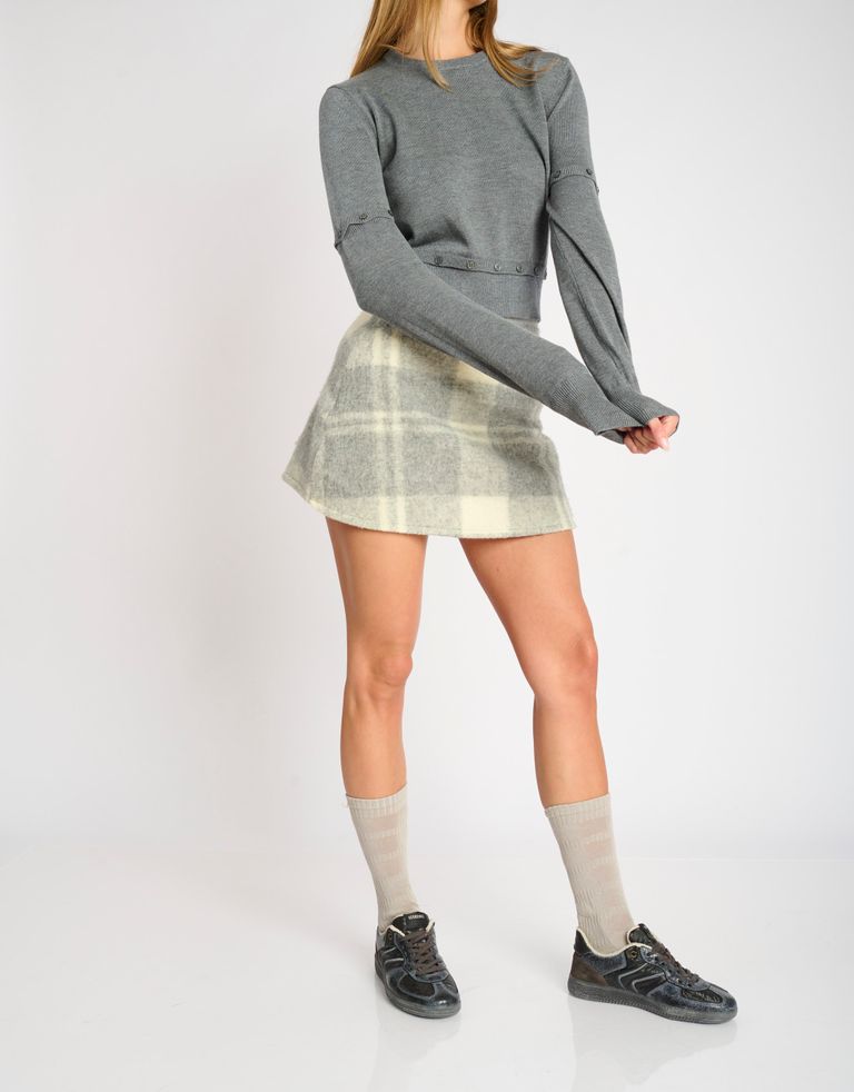 נעלי נשים - Verbenas - סניקרס SORA SKAT - אפור כהה2