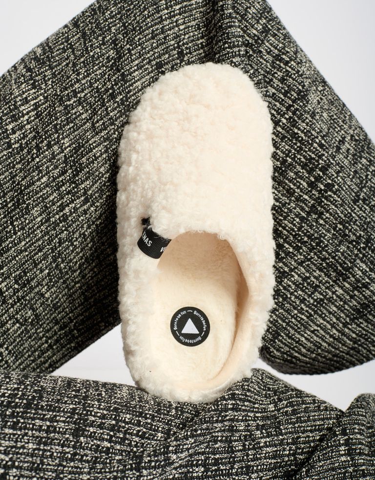 נעלי נשים - Verbenas - נעלי בית YORK CURLY - לבן4