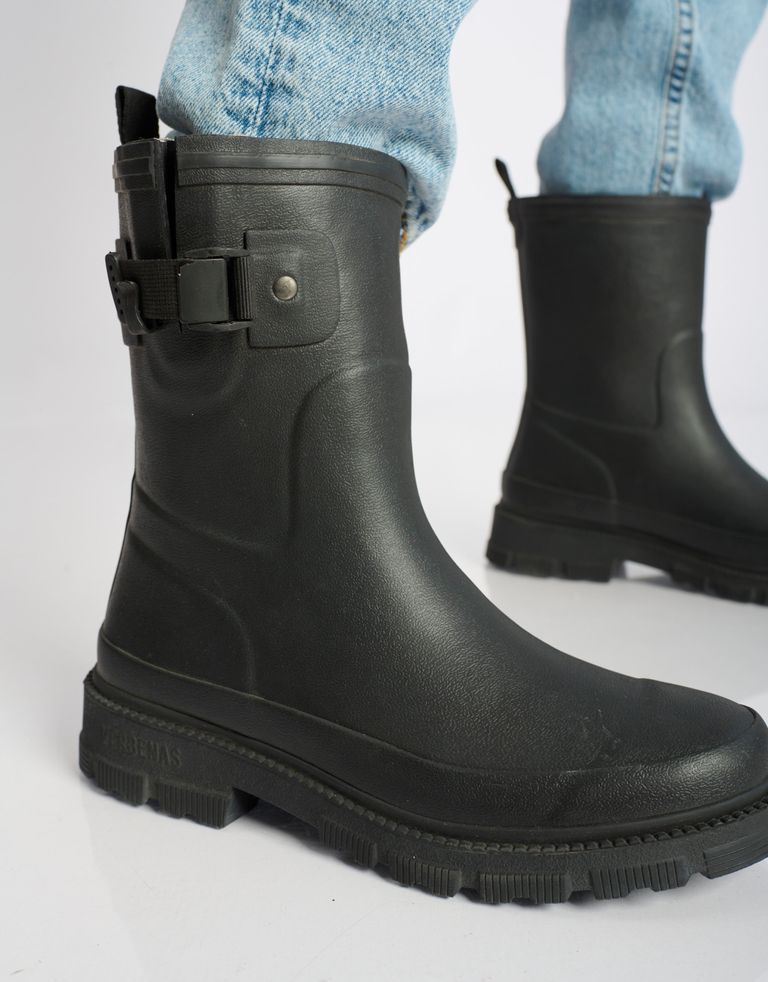 נעלי נשים - Verbenas - מגפי גומי LINA - שחור3