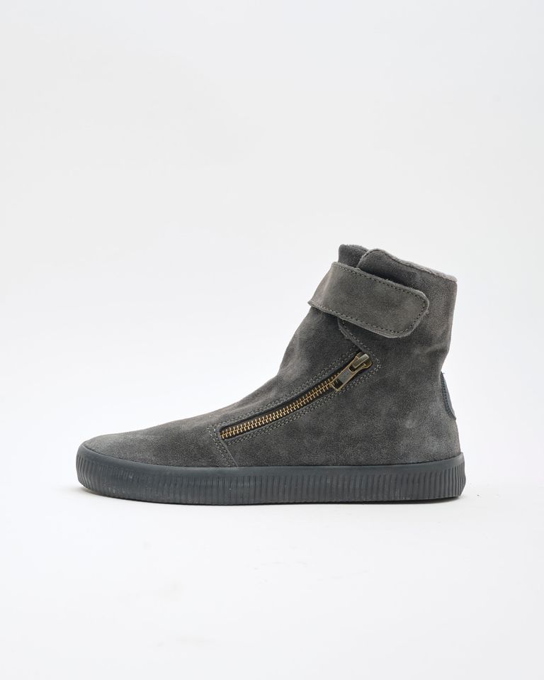 נעלי נשים - Aro - מגפונים עם סקוטש NOELLE - אפור3