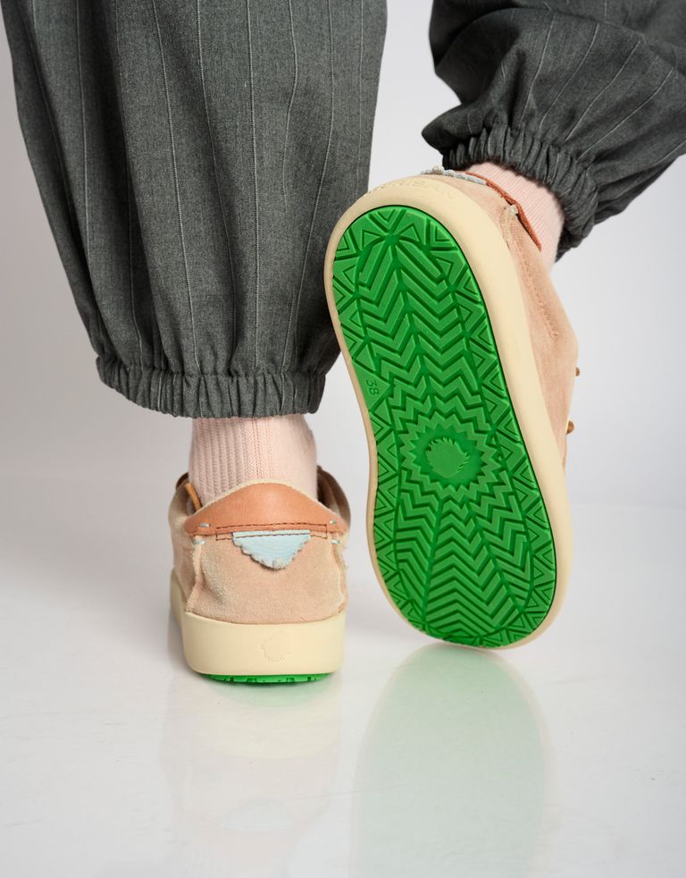 נעלי נשים - Satorisan - מוקסינים  מזמש KWAHU - ורוד2