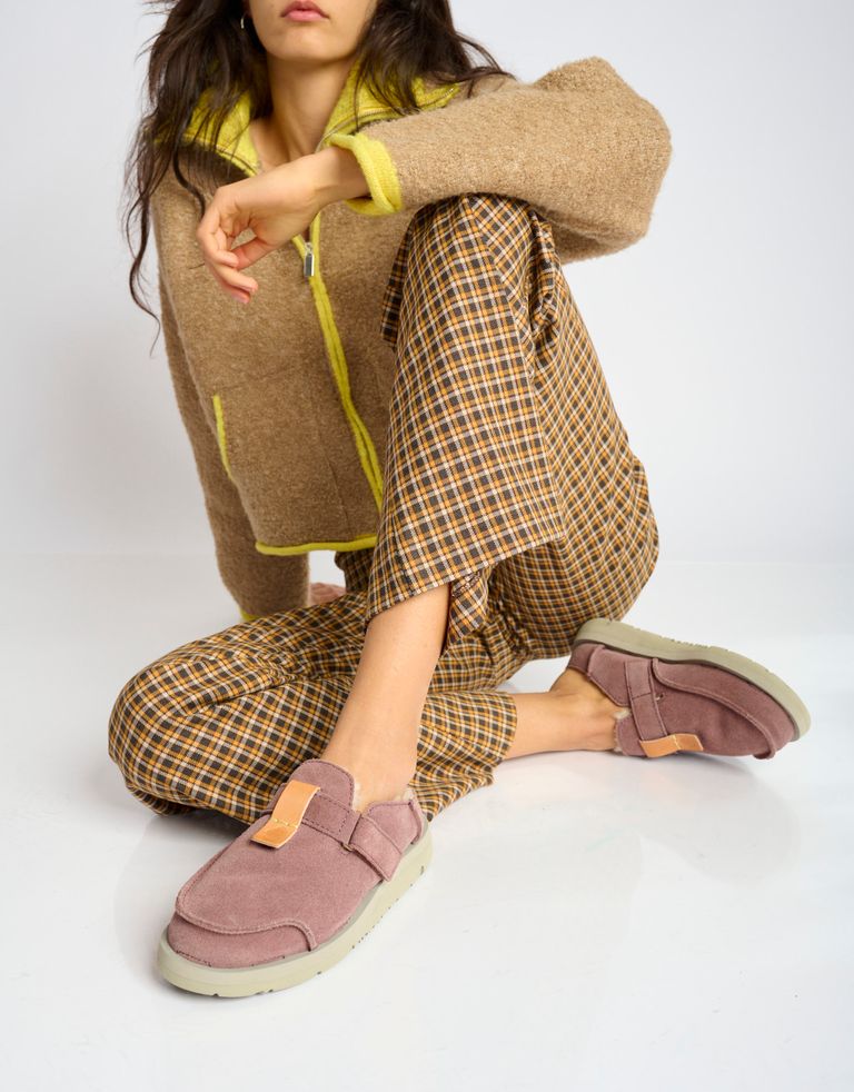 נעלי נשים - Satorisan - כפכפי זמש  UWABAKI - סגול4