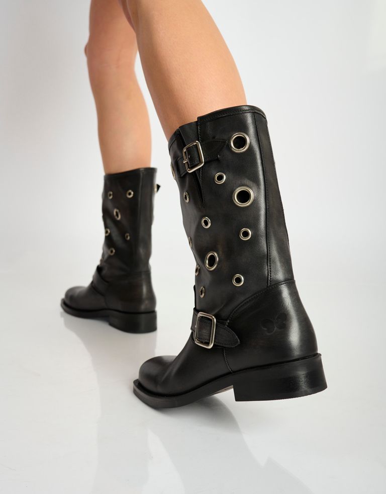 נעלי נשים - Felmini - מגפיים ELMA - שחור4