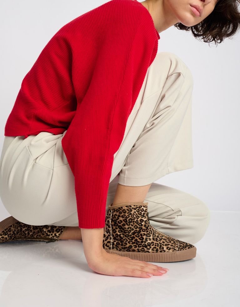 נעלי נשים - Aro - מגפונים עם והדפס  NOELLE - נמר1