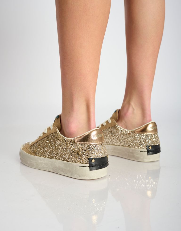 נעלי נשים - Crime London - סניקרס AGNES - בז   זהב4
