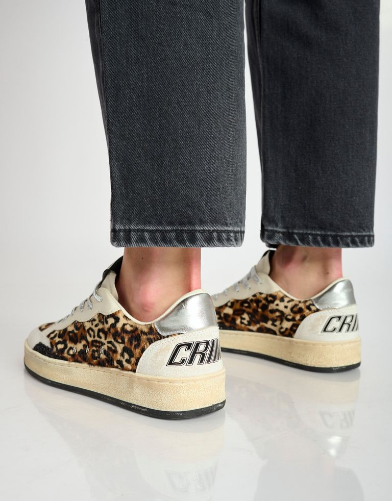 נעלי נשים - Crime London - סניקרס IGGY - נמר4