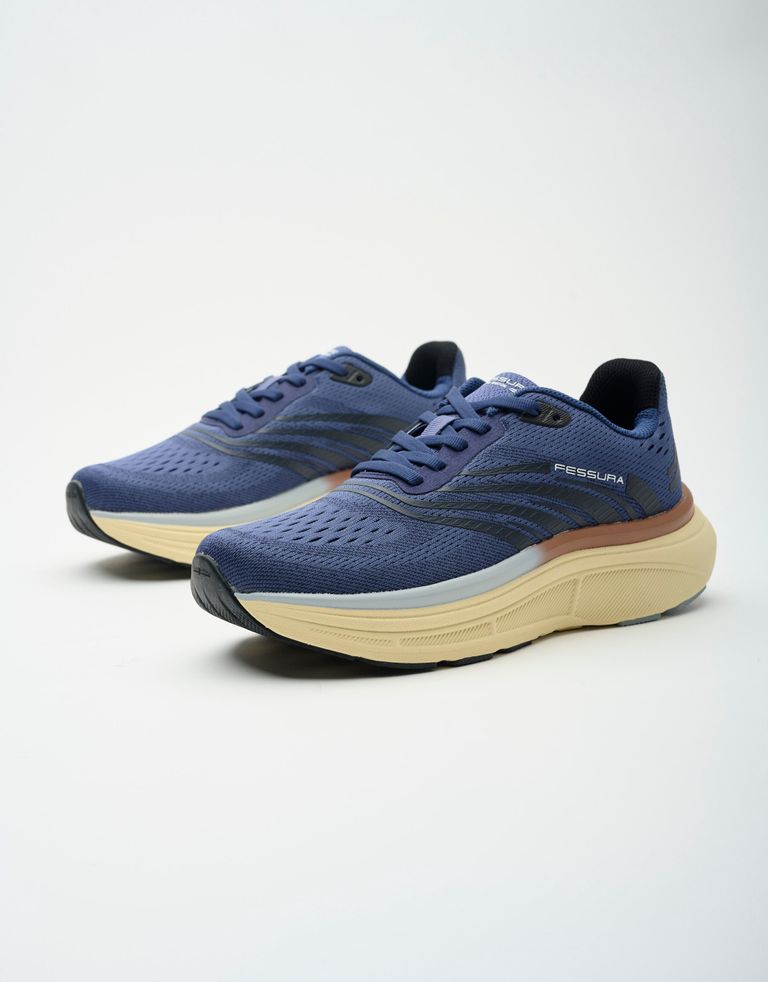 נעלי נשים - Fessura - סניקרס SPEED - כחול4
