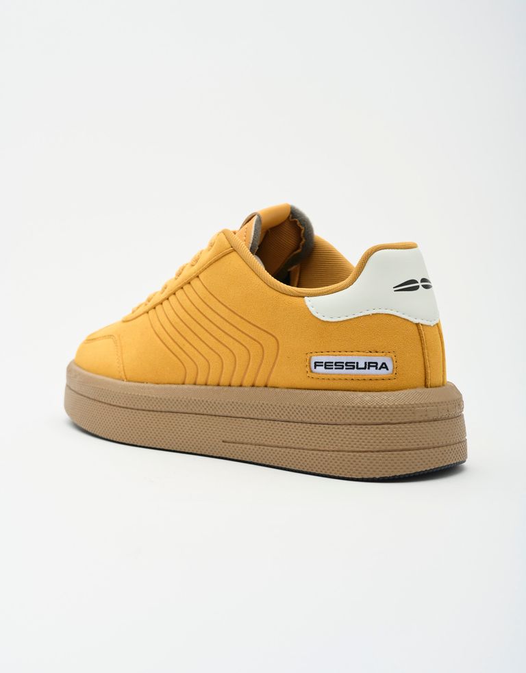 נעלי נשים - Fessura - סניקרס FOAM S - צהוב4