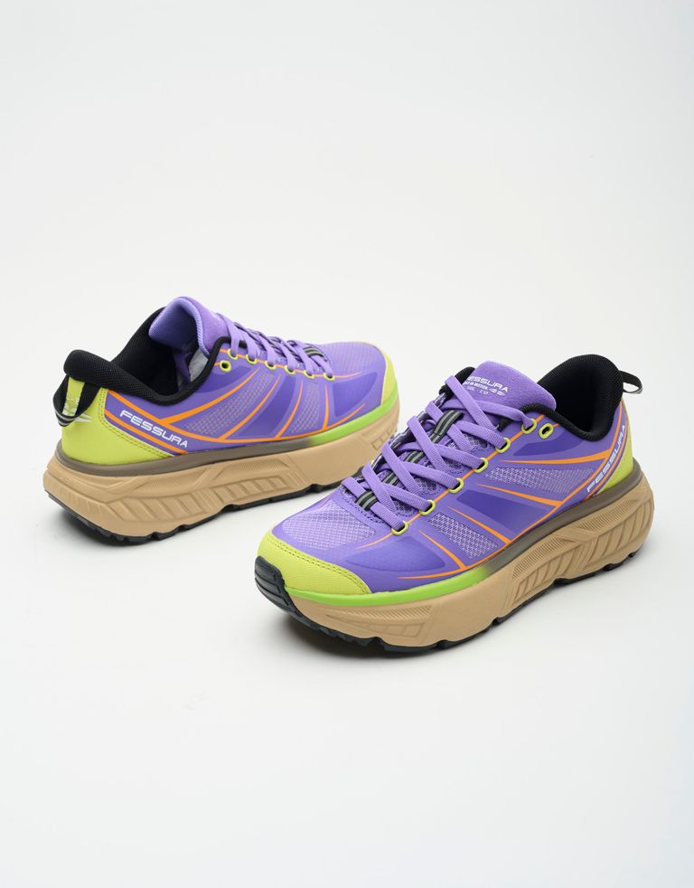 נעלי נשים - Fessura - סניקרס TRAIL SBL - סגול3