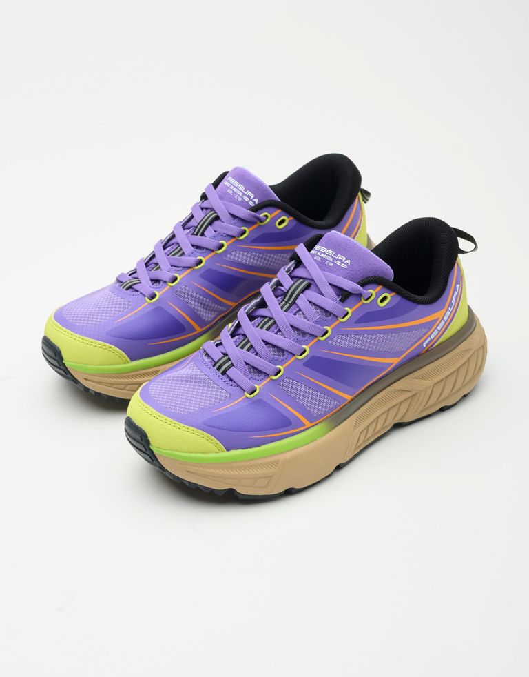 נעלי נשים - Fessura - סניקרס TRAIL SBL - סגול4