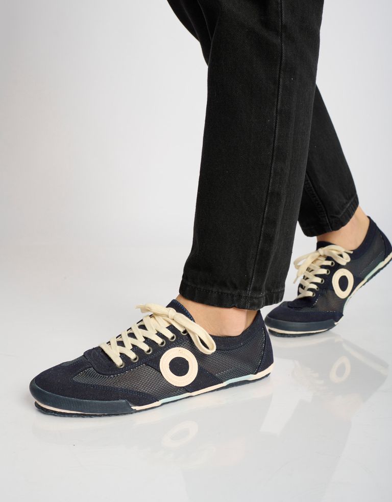 נעלי גברים - Aro - סניקרס JOANETA VEGAN - כחול כהה2