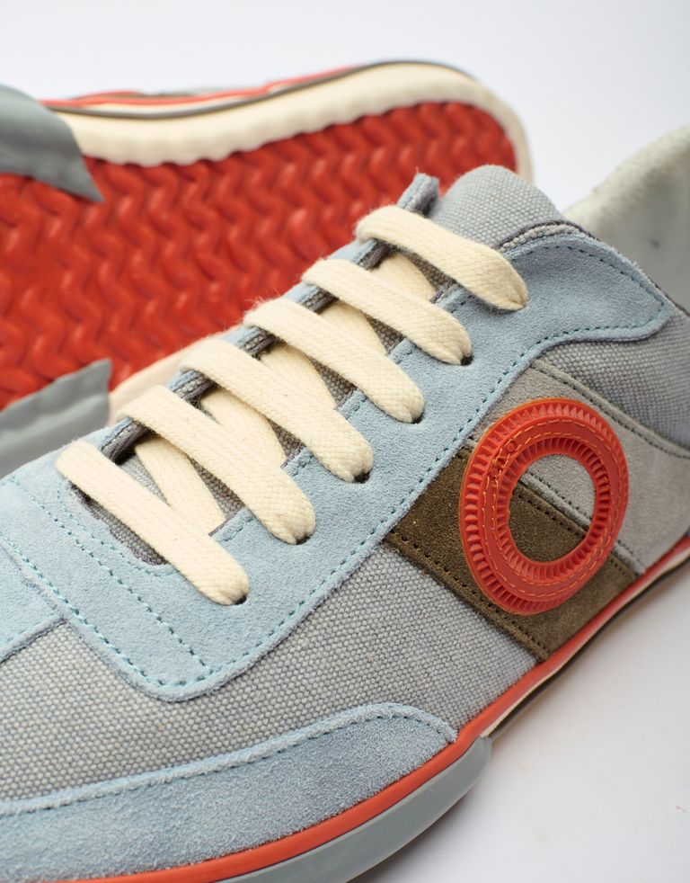 נעלי גברים - Aro - סניקרס POL - תכלת4