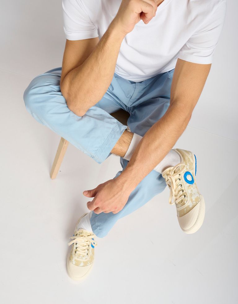 נעלי גברים - Aro - סניקרס בד CHARLIE - בז'1